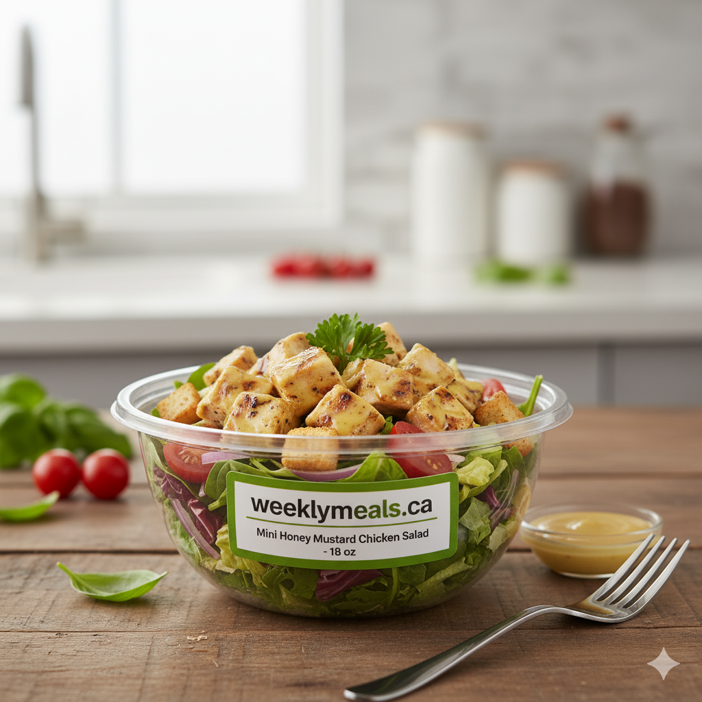 Mini Honey Mustard Chicken Salad