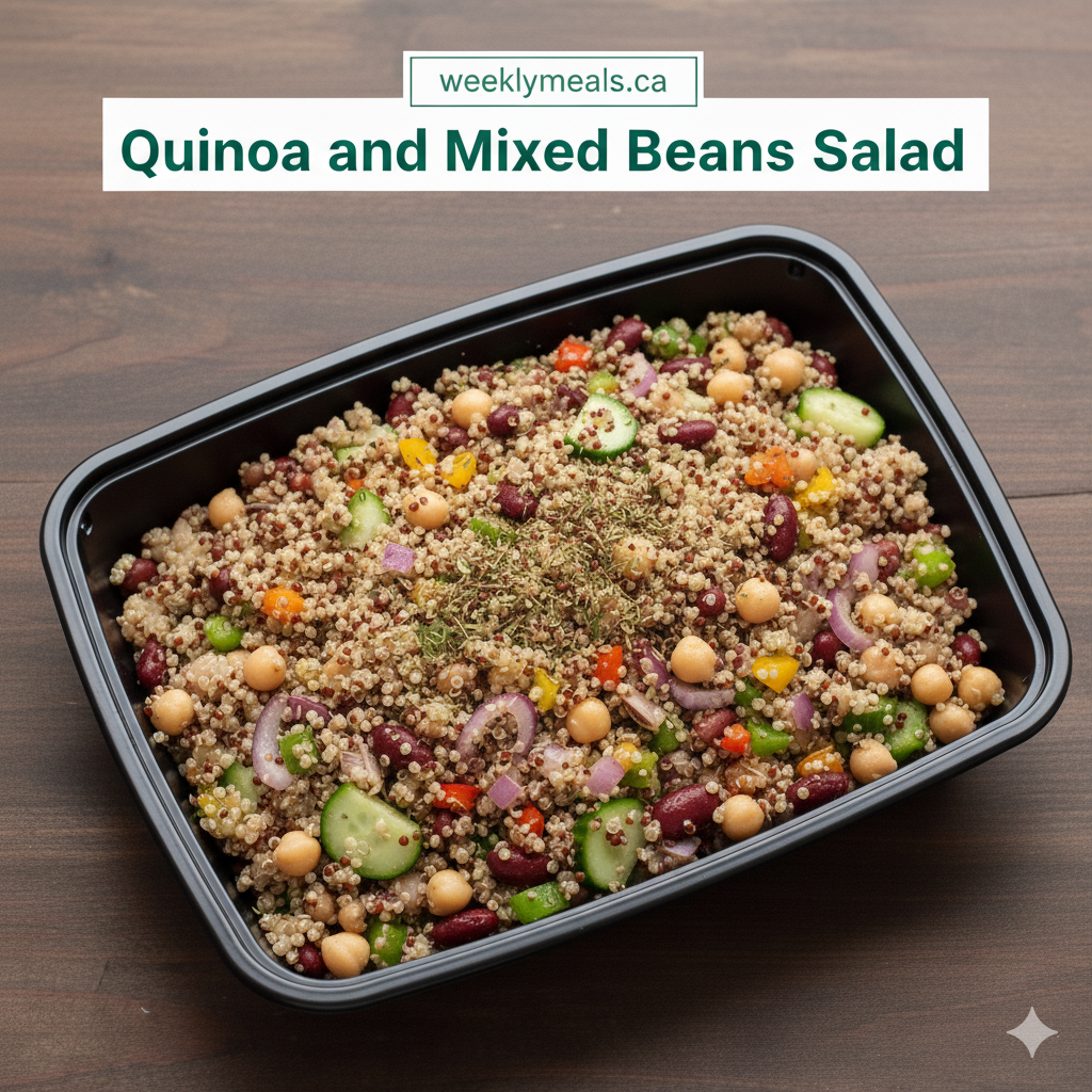 Quinoa and Mixed Beans Salad