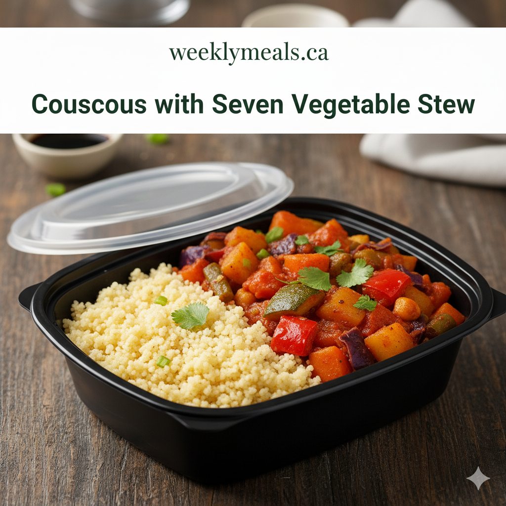 Couscous with seven vegetables stew