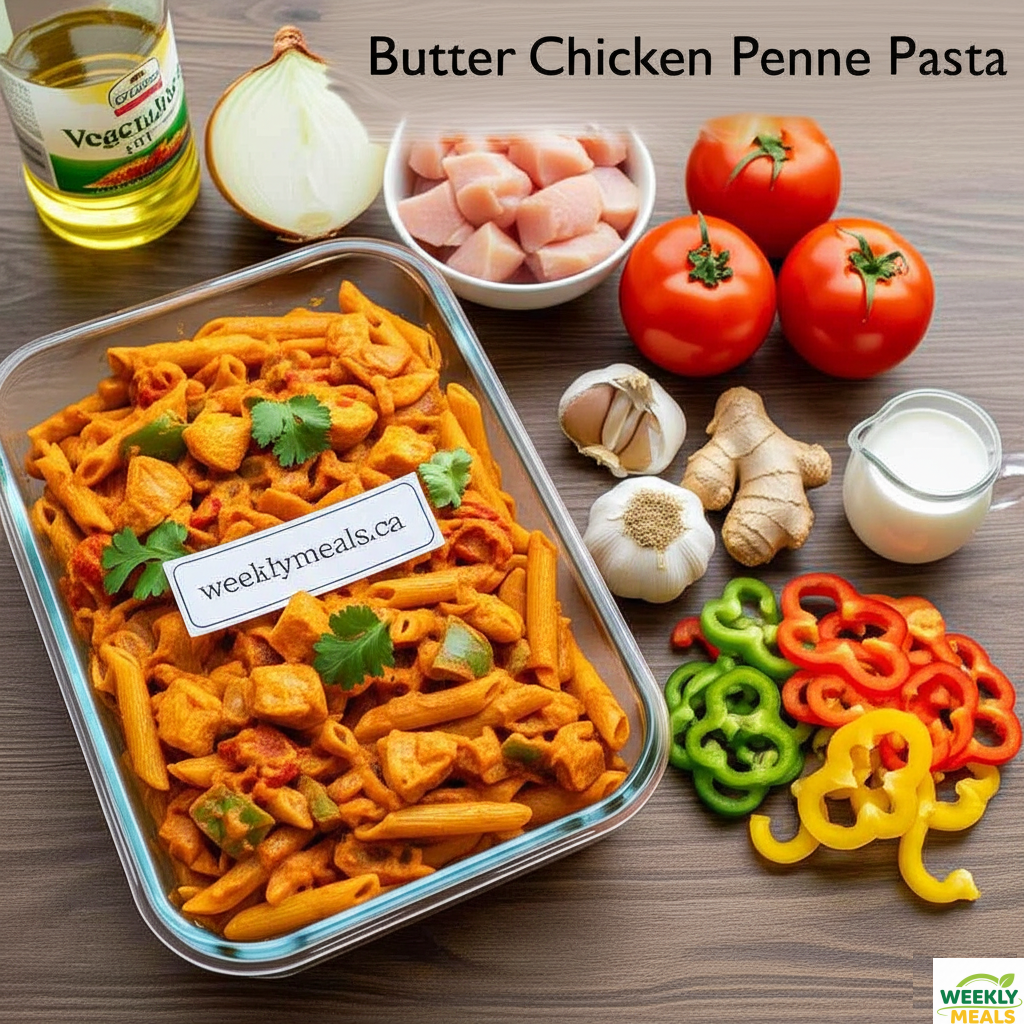 Butter Chicken Penne Pasta