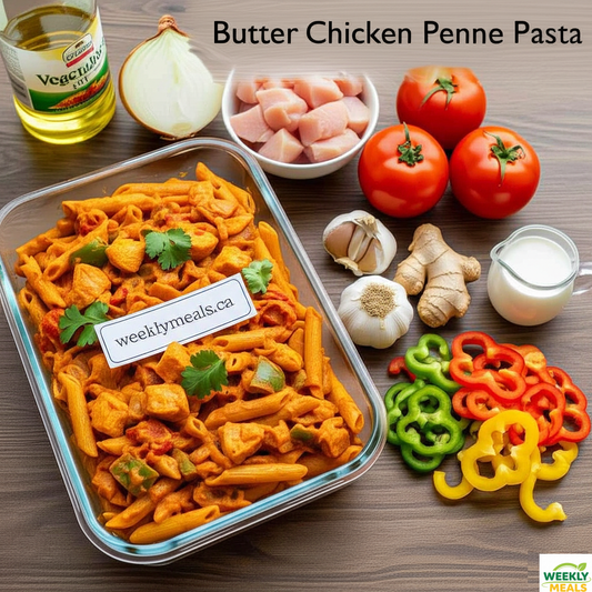 Butter Chicken Penne Pasta