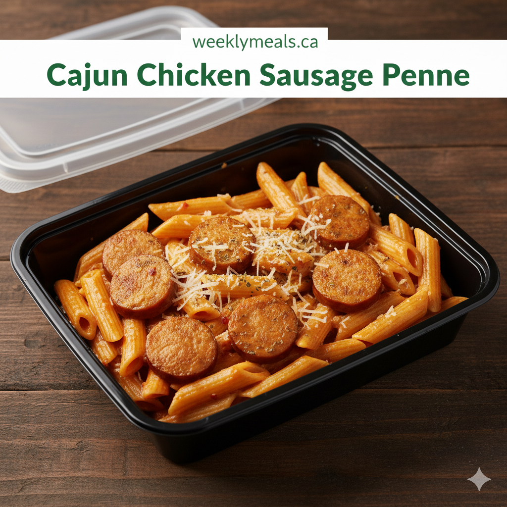Cajun chicken sausage penne