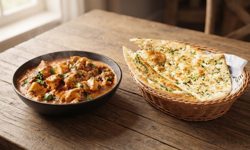 Chicken Tikka Masala with Naan