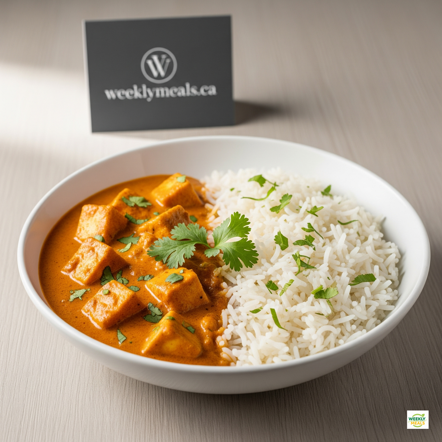 Paneer Butter Masala with Rice