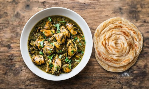 Pepper Chicken+ Parotta 1 pc