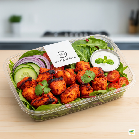 Tandoori chicken salad