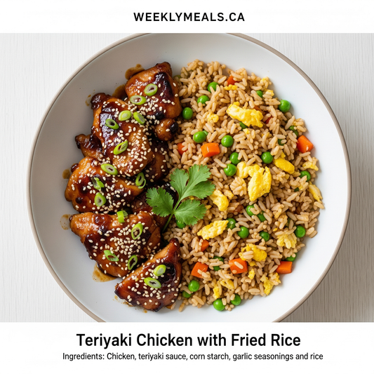 Teriyaki Chicken with Fried Rice