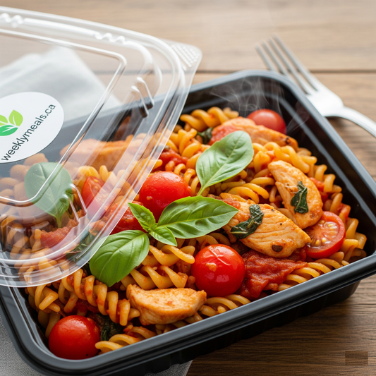 Tomato Basil Chicken Fusili