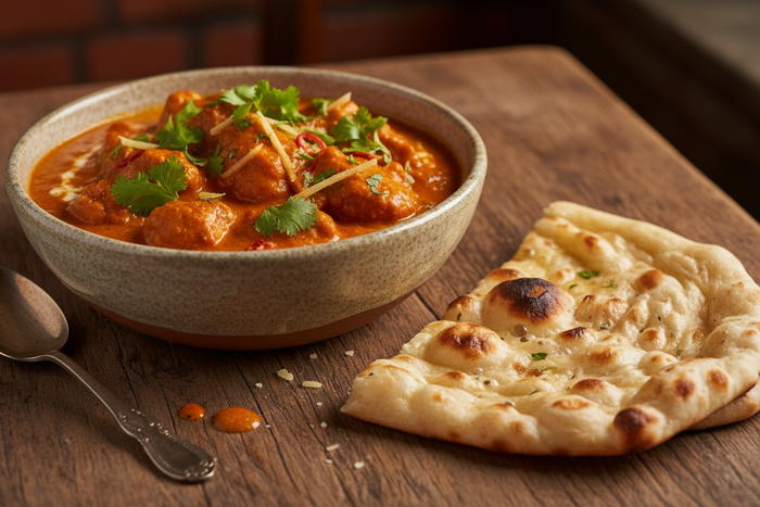 Butter Chicken + Naan 1 pc