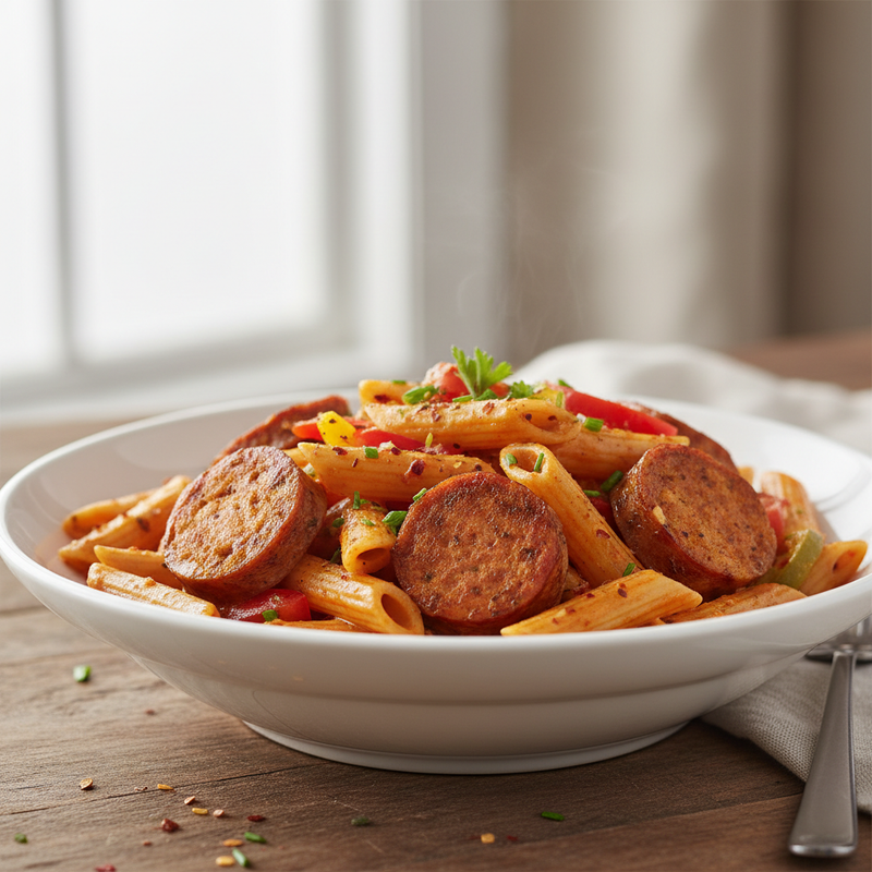 Cajun Chicken Sausage Penne