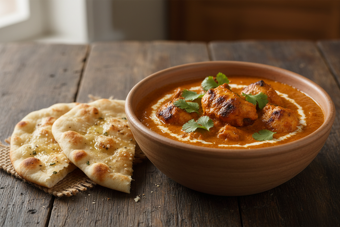 Chicken Tikka Masala with Naan