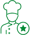 Prepared by Experienced Chefs